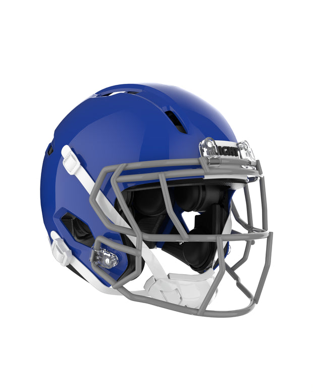 blue lightning football helmet Light Helmets Youth Apache with Attached Facemask, Navy / L rather than simply redirecting it Light Blue Football Visor Teal