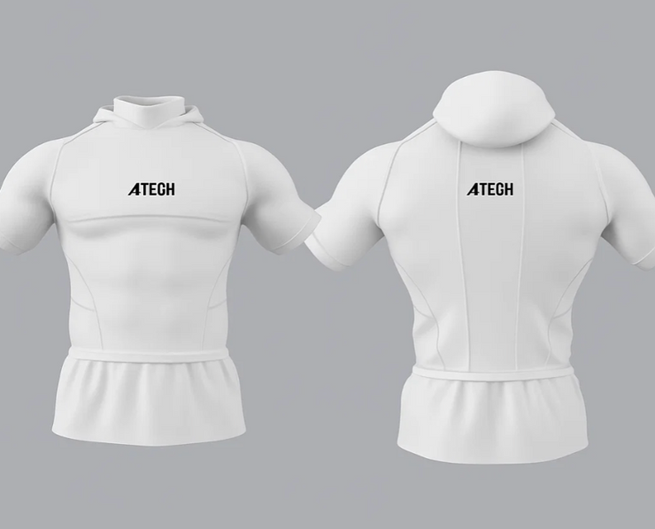 Atech Premium Short Sleeve Hooded compression
