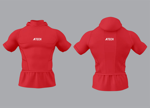 Atech Premium Short Sleeve Hooded compression