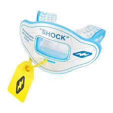 Shock Doctor Max AirFlow 3D Stitch White/Columbia Blue